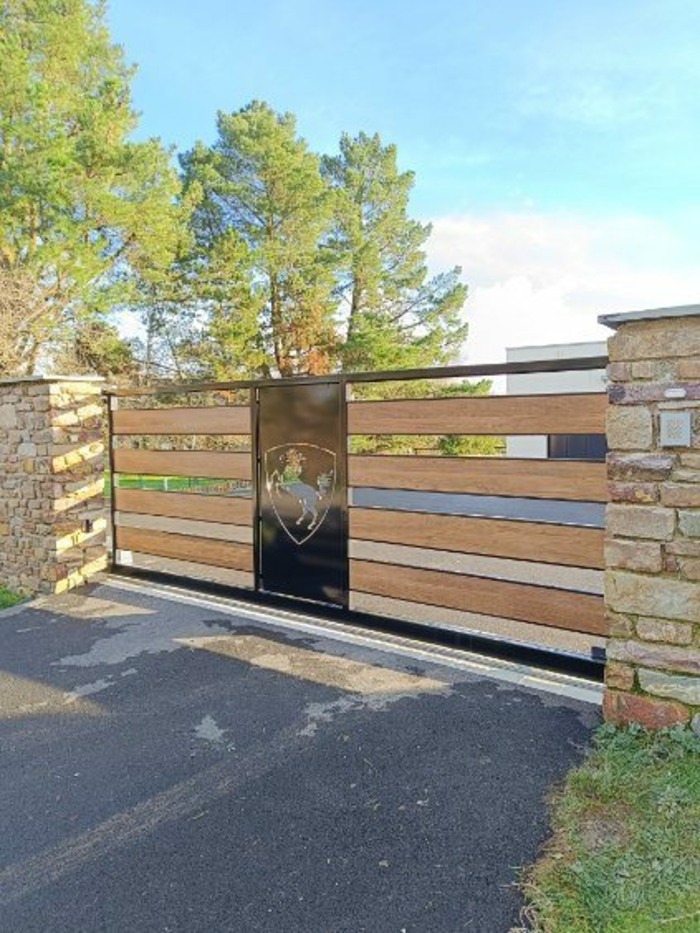 automatisme de portail situé à Ruffigné installé par ASTS